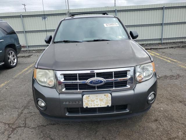 1FMCU9D75BKB38245 - 2011 FORD ESCAPE XLT GRAY photo 5