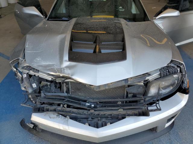 2G1FL1EP6E9802295 - 2014 CHEVROLET CAMARO ZL1 SILVER photo 11