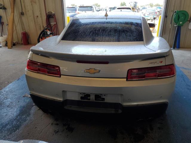2G1FL1EP6E9802295 - 2014 CHEVROLET CAMARO ZL1 SILVER photo 6