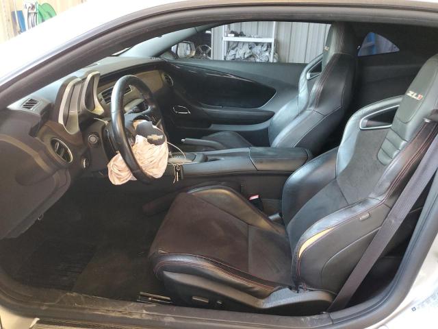 2G1FL1EP6E9802295 - 2014 CHEVROLET CAMARO ZL1 SILVER photo 7