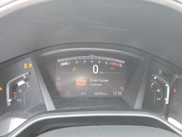 2HKRW2H88KH649966 - 2019 HONDA CR-V EXL BLACK photo 9