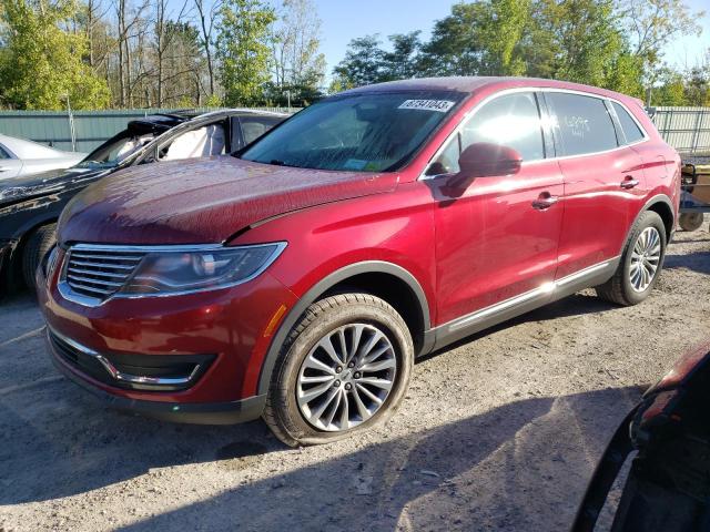 2LMTJ8KR5GBL80367 - 2016 LINCOLN MKX SELECT RED photo 1