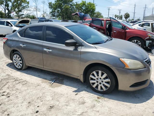 3N1AB7AP4FL695522 - 2015 NISSAN SENTRA S GOLD photo 4