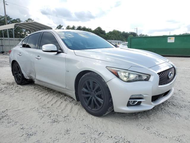 JN1BV7AP3FM345865 - 2015 INFINITI Q50 BASE SILVER photo 4