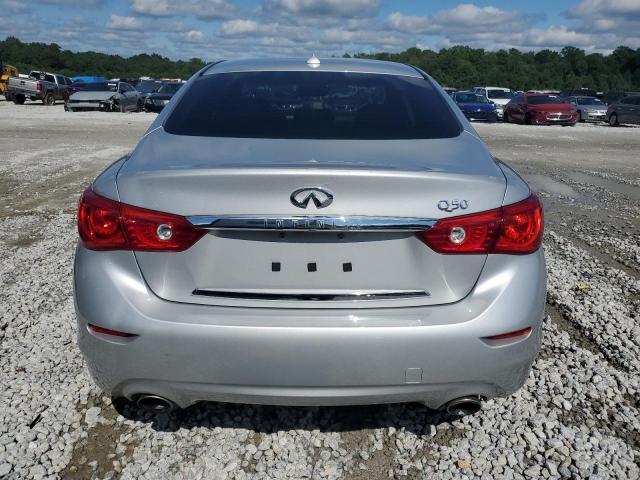 JN1BV7AP3FM345865 - 2015 INFINITI Q50 BASE SILVER photo 6