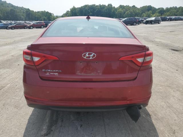 5NPE24AF5GH303251 - 2016 HYUNDAI SONATA SE BURGUNDY photo 6