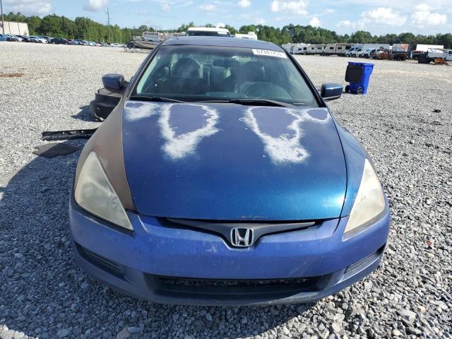 1HGCM72684A007307 - 2004 HONDA ACCORD EX ლურჯი ფოტო 5