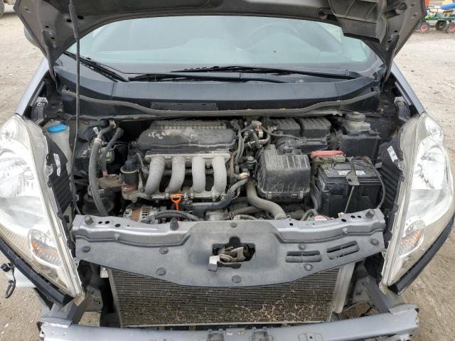 JHMGE8H44AC036049 - 2010 HONDA FIT SPORT SILVER photo 11