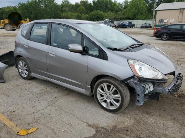 JHMGE8H44AC036049 - 2010 HONDA FIT SPORT SILVER photo 4