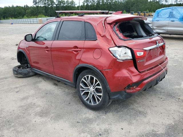 JA4AP4AU5KU026107 - 2019 MITSUBISHI OUTLANDER SE წითელი ფოტო 2