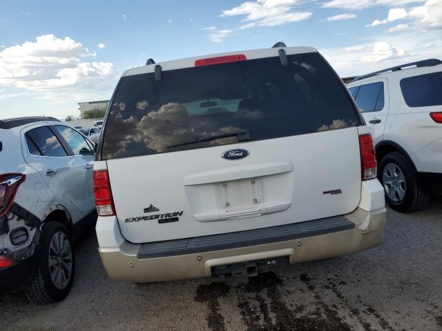 1FMFU18506LB02311 - 2006 FORD EXPEDITION EDDIE BAUER WHITE photo 6