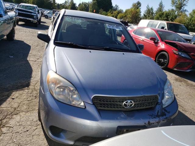 2T1KR32E38C698484 - 2008 TOYOTA COROLLA MA XR BLUE photo 5