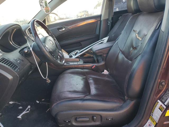 4T1BK3DB7BU428333 - 2011 TOYOTA AVALON BASE 栗色 照片 7
