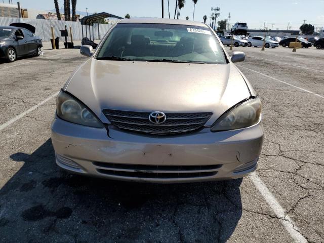 4T1BE32K03U256299 - 2003 TOYOTA CAMRY A LE GOLD photo 5