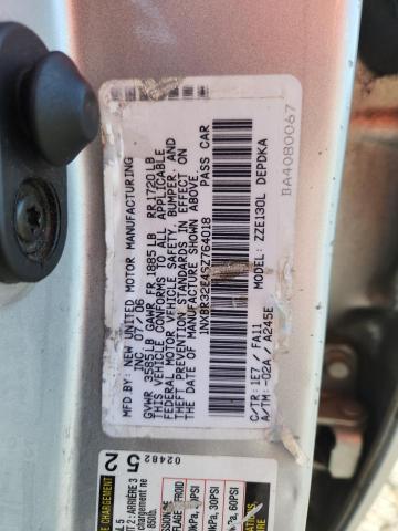 1NXBR32E46Z764018 - 2006 TOYOTA COROLLA CE SILVER photo 12