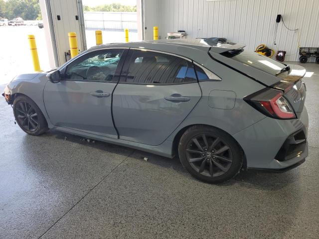 SHHFK7H68MU211247 - 2021 HONDA CIVIC EX BLUE photo 2