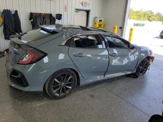 SHHFK7H68MU211247 - 2021 HONDA CIVIC EX BLUE photo 3