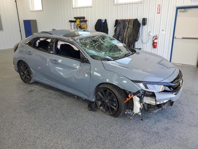 SHHFK7H68MU211247 - 2021 HONDA CIVIC EX BLUE photo 4
