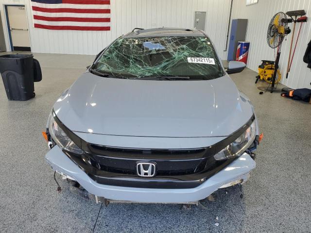 SHHFK7H68MU211247 - 2021 HONDA CIVIC EX BLUE photo 5