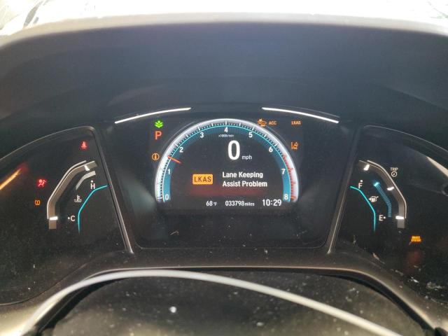 SHHFK7H68MU211247 - 2021 HONDA CIVIC EX BLUE photo 9