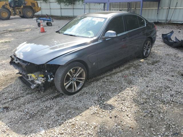 WBA8E1C52JA180012 - 2018 BMW 330E SILVER photo 1