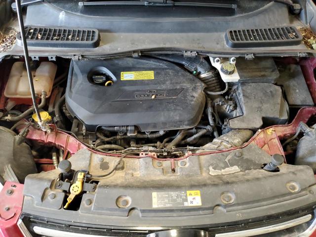 1FMCU9HXXDUC69429 - 2013 FORD ESCAPE SEL RED photo 12