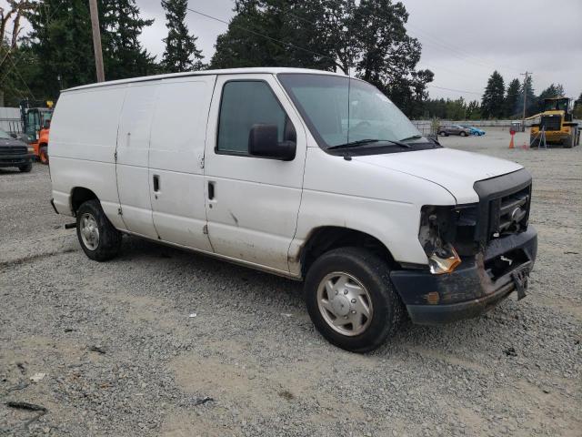 1FTNE1EWXBDA17815 - 2011 FORD ECONOLINE E150 VAN WHITE photo 4