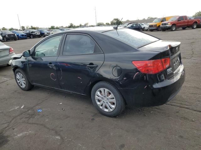 KNAFU4A26D5700973 - 2013 KIA FORTE EX BLACK photo 2