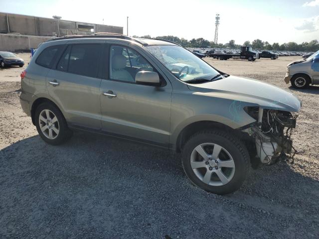 5NMSH13E79H284304 - 2009 HYUNDAI SANTA FE SE GREEN photo 4