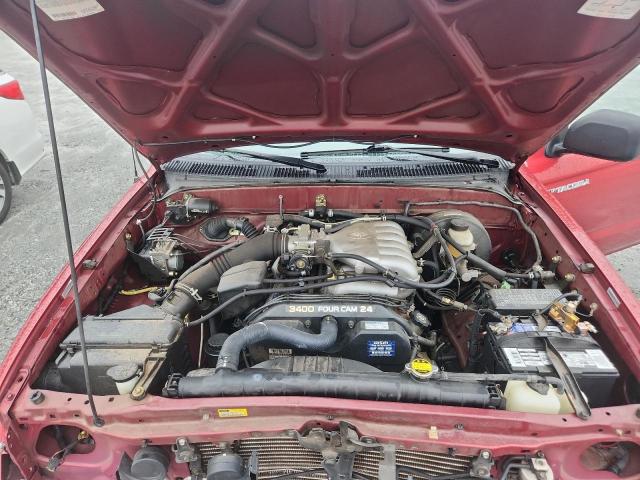 5TEGN92N13Z266239 - 2003 TOYOTA TACOMA DOUBLE CAB PRERUNNER BURGUNDY photo 11