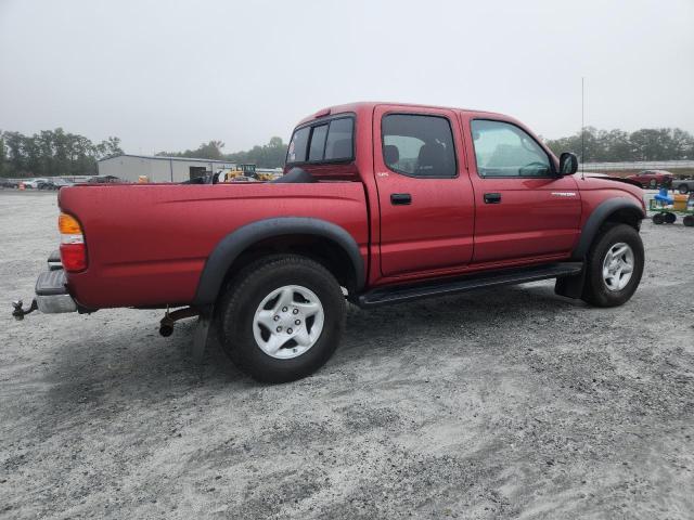 5TEGN92N13Z266239 - 2003 TOYOTA TACOMA DOUBLE CAB PRERUNNER BURGUNDY photo 3
