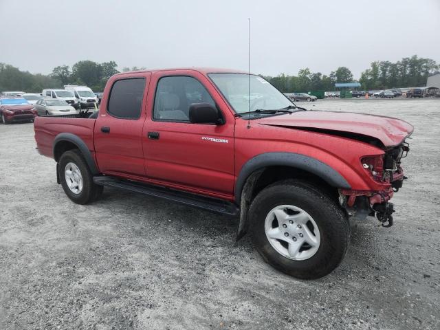 5TEGN92N13Z266239 - 2003 TOYOTA TACOMA DOUBLE CAB PRERUNNER BURGUNDY photo 4