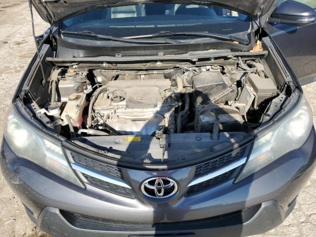 2T3YFREV1FW154893 - 2015 TOYOTA RAV4 LIMITED CHARCOAL photo 12