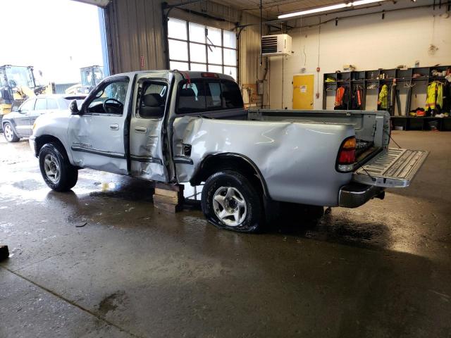 5TBBT4412YS093602 - 2000 TOYOTA TUNDRA ACCESS CAB ვერცხლისფერი ფოტო 2