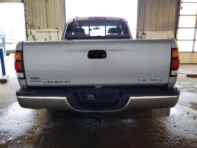 5TBBT4412YS093602 - 2000 TOYOTA TUNDRA ACCESS CAB SILVER photo 6