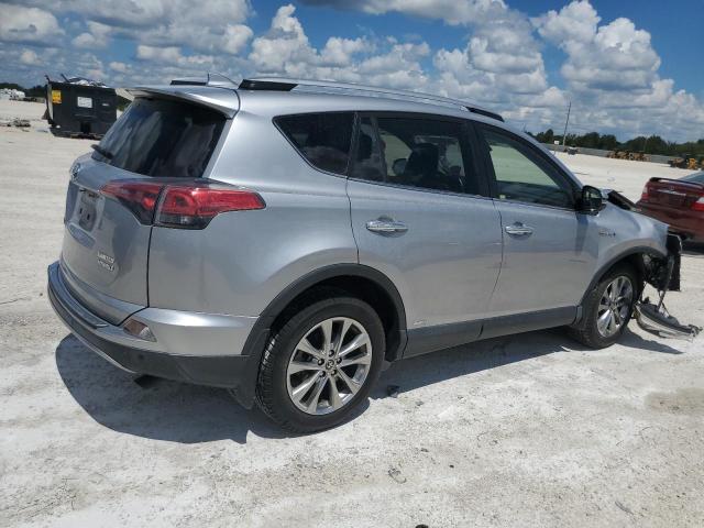 JTMDJREV4HD146428 - 2017 TOYOTA RAV4 HV LIMITED SILVER photo 3