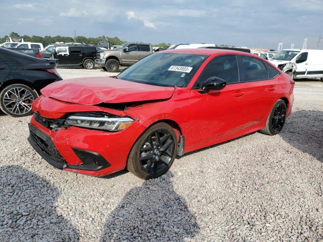 2HGFE2F59NH535617 - 2022 HONDA CIVIC SPORT 红色 照片 1