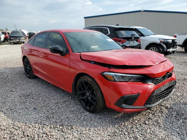 2HGFE2F59NH535617 - 2022 HONDA CIVIC SPORT 红色 照片 4