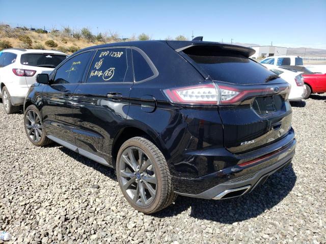 2FMPK4AP8GBB53211 - 2016 FORD EDGE SPORT BLACK photo 2