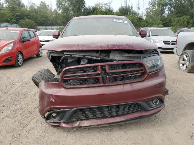 1C4RDJDGXJC395667 - 2018 DODGE DURANGO GT BURGUNDY photo 5