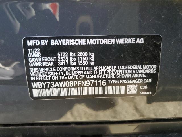 WBY73AW08PFN97116 - 2023 BMW I4 EDRIVE4 灰色 照片 13