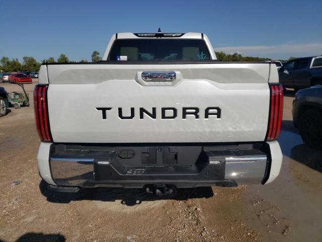 5TFMC5AB9PX002465 - 2023 TOYOTA TUNDRA CREWMAX PLATINUM Weiß Foto 6