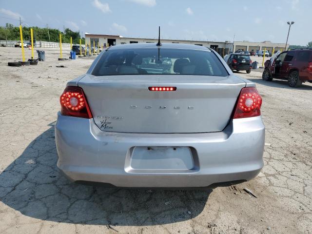 1C3CDZAB4DN684067 - 2013 DODGE AVENGER SE SILVER photo 6