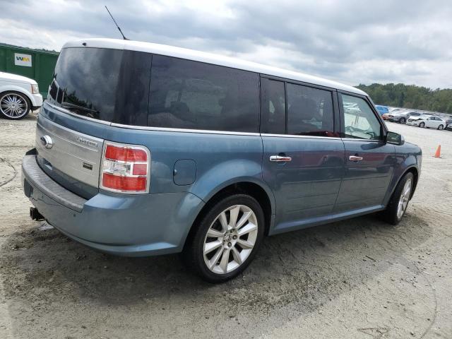 2FMGK5DC9ABA39420 - 2010 FORD FLEX LIMITED BLUE photo 3