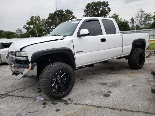 1GCGK29U9YE244822 - 2000 CHEVROLET SILVERADO K2500 WHITE photo 1