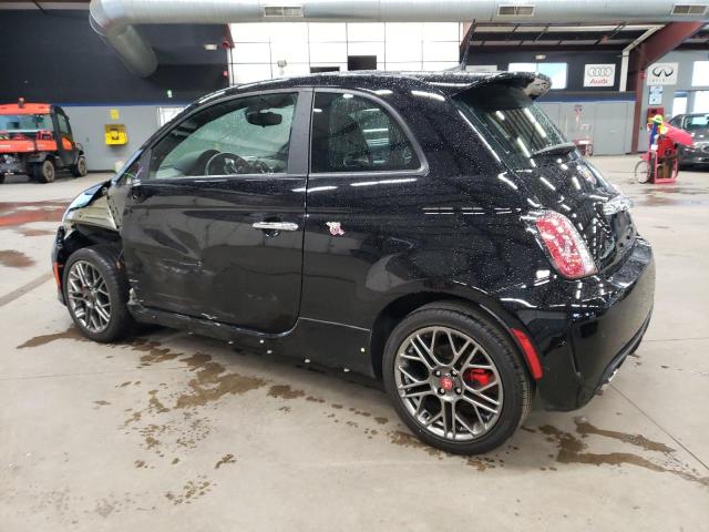 3C3CFFFH4HT509149 - 2017 FIAT 500 ABARTH BLACK photo 2