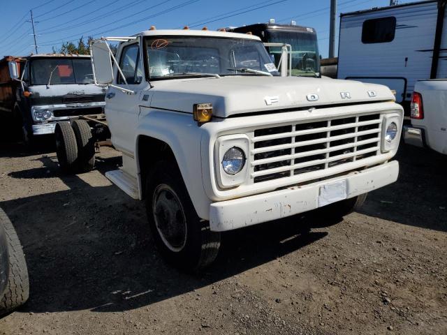 F61DCR45196 - 1973 FORD F-600 WHITE photo 9