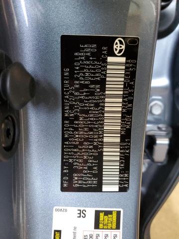 5YFB4MDE6SP278582 - 2025 TOYOTA COROLLA LE BLUE photo 12