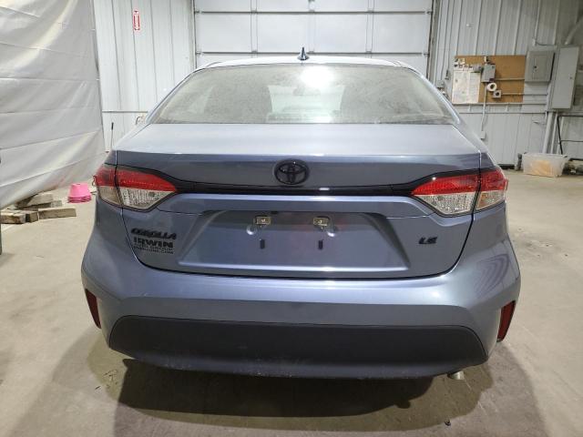 5YFB4MDE6SP278582 - 2025 TOYOTA COROLLA LE BLUE photo 6