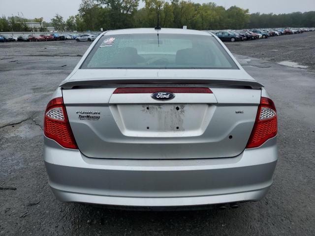 3FAHP0HA8CR113586 - 2012 FORD FUSION SE SILVER photo 6